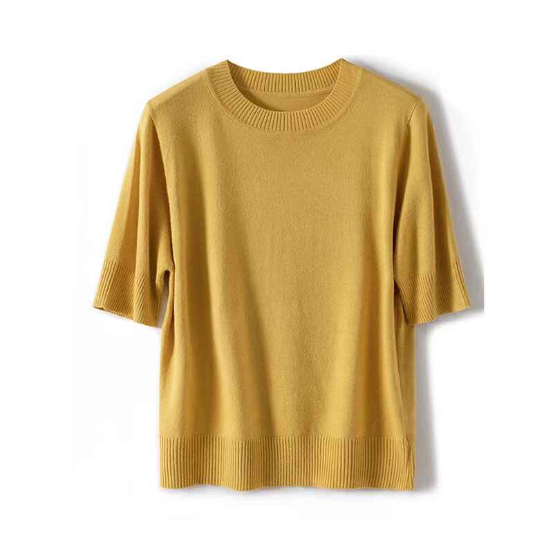 01 ┃ women's short sleeve sweater