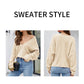       Beige-Womens-Sexy-V-Neck-Pullover-Sweaters-Casual-Long-Sleeve-Knitted-Crop-Jumpers-Tops-K588-Detail