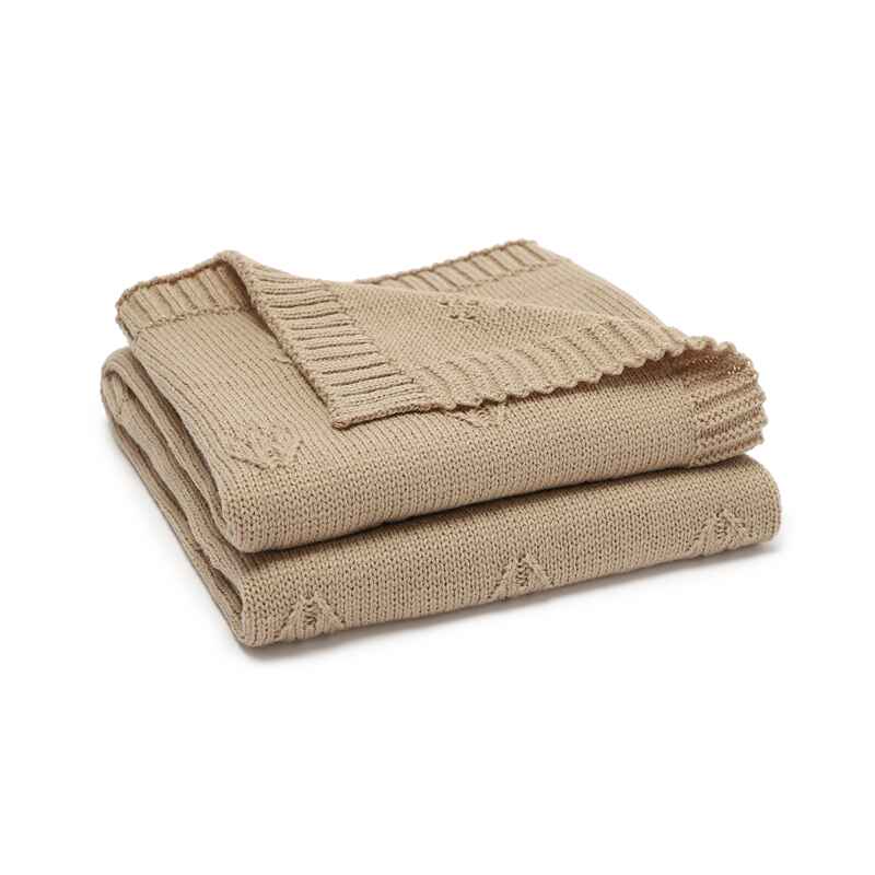     Camel-Baby-Blanket-Neutral-Knit-Toddler-Blankets-Organic-Cotton-Soft-Crochet-Receiving-Baby-Blankets-A080