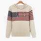 Khaki-Mens-Hooded-Sweatshirt-Casual-Long-Sleeve-Drawstring-Waffle-Knit-Pullover-Hoodies-G710-Product-Front