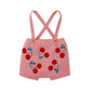 Pink-Baby-Girls-Knitted-Cherry-Pattern-Overalls-A024-Front