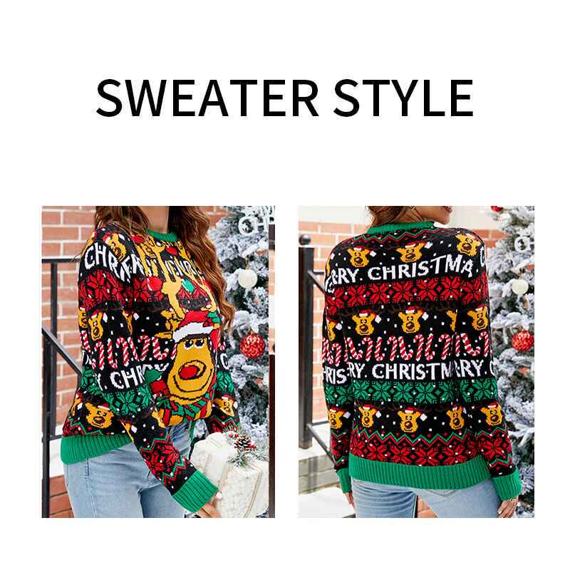 Yellow-Elx-Christmas-Sweaters-for-Women-Festive-Holiday-Themed-Ugly-Sweaters-Cute-and-Unique-Winter-Designs-K620-Detail