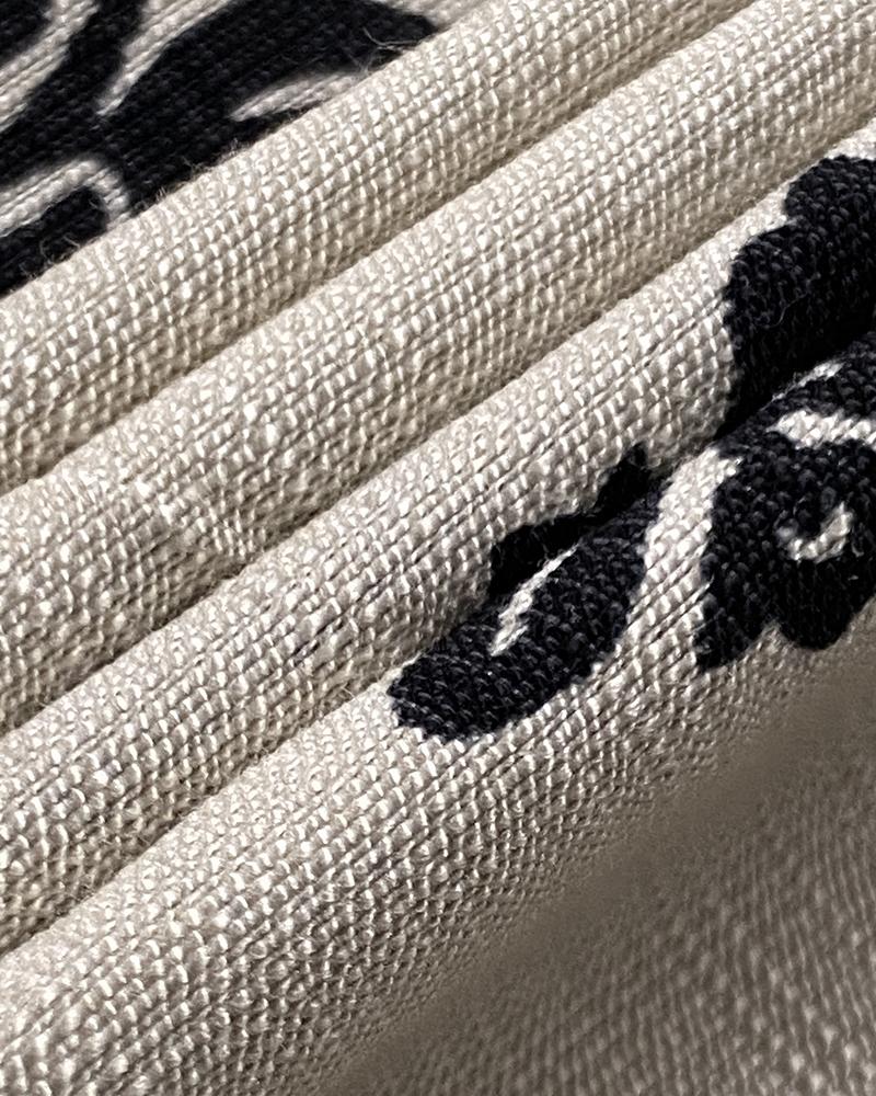 Floral Print V Neck Sleeveless Tank Top Casual Slim Fit Blouse