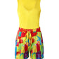 Melting Colors All over Print Tank Top & Shorts Set