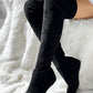 Over The Knee Round Toe Boots