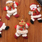 Christmas Tree Hanging Doll Santa Claus Ornament Snowman Elk New Years Party Toy Decoration