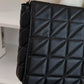 Flap Zipper Design Quilted Chain Strap Shoulder Bag
