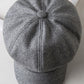 Fashinable Vintage Quilted Peaked Cap