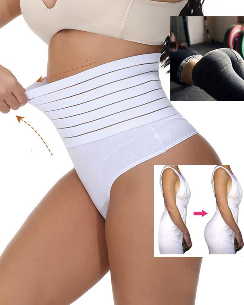 Butt Lifter Seamless Shapewear Hi Waist Tummy Control Panty Waist Trainer Body Shaper