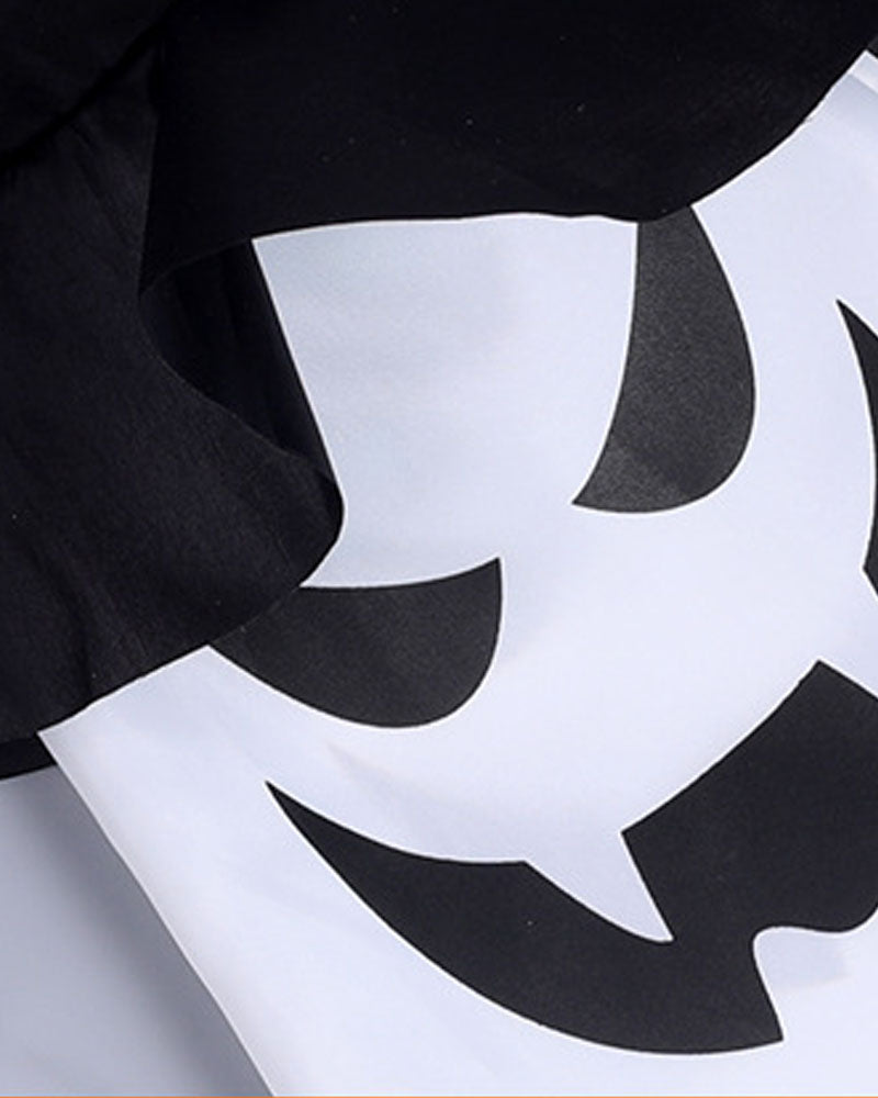 1pc Halloween LED String Light Halloween Decor Light Steady/Flickering Modes Spooky Halloween Garden Yard Outside Decoration