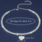 1pc Rhinestone Heart Pendant Necklace Wedding Jewelry