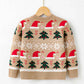 Apricot-Little-Boys-Girls-Ugly-Christmas-Sweater-Crewneck-Knit-Cute-Pullover-V035