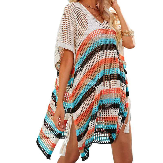 Apricot-Orange-Womens-Swimsuit-Cover-Up-Hollow-Out-Swimwear-Beach-Bathing-Suit-Bikini-Coverups-Side-1