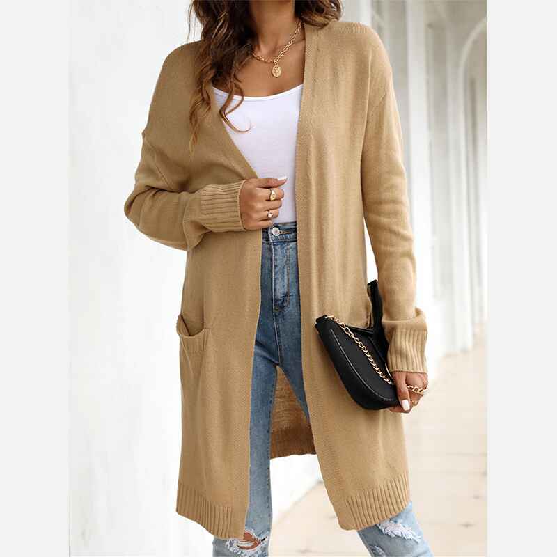 Khaki-Womens-Color-Block-Striped-Draped-Kimono-Cardigan-Long-Sleeve-Open-Front-Casual-Knit-Sweaters-Coat-Soft-Outwear-K371