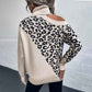Khaki-Womens-Turtleneck-Sweaters-Leopard-Print-Stitching-Knit-Pullover-Off-Shoulder-Comfy-Sweater-Tops-K417-Back
