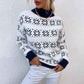 Navy-Womens-Christmas-Snowflake-Sweater-Turtleneck-Vintage-Holiday-Knit-Sweater-Pullover-Patchwork-Knitting-Sweaters-K259