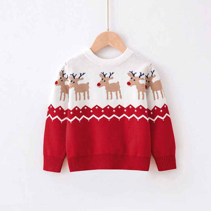 Red-Toddler-Baby-Girl-Boy-Christmas-Sweater-Long-Sleeve-Warm-Jacket-Pullover-Sweatshirt-Coat-Red-Xmas-Clothes-V033