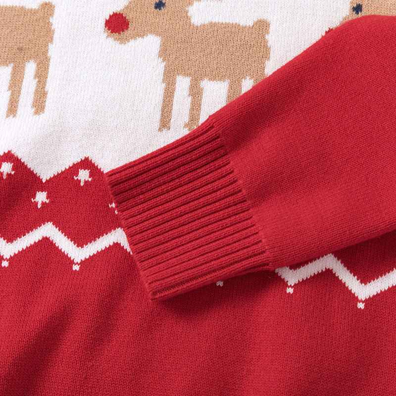     Toddler-Baby-Girl-Boy-Christmas-Sweater-Long-Sleeve-Warm-Jacket-Pullover-Sweatshirt-Coat-Red-Xmas-Clothes-V033-Sleeve