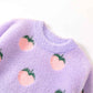    Toddler-Girls-Cartoon-Strawberry-Prints-Sweater-Long-Sleeve-Warm-Knitted-Pullover-Knitwear-Tops-Jacket-V019-Neck