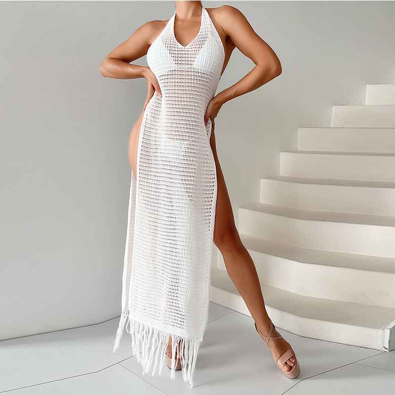 White-Women-Spaghetti-Straps-Knitted-Maxi-Dresses-Elegant-Sexy-Party-Cut-Out-Backless-Bodycon-Slim-Dress-K555