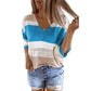 Women_s-Sleeveless-VNeck-Color-Block-Sweater-Printed-Vest-Crop-Tank-Top-Knitwear-blue