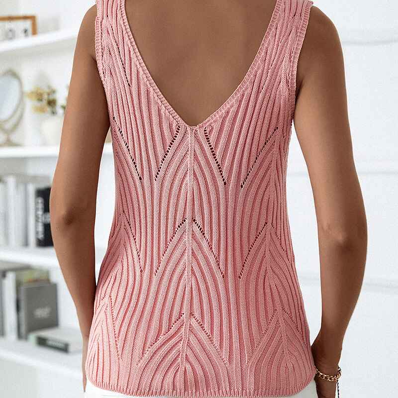 Women_s-V-Neck-Knit-Sweater-Vest-Solid-Color-Argyle-Plaid-Sleeveless-Crop-Knit-Vest-back