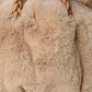 Fluffy Braided Top Handle Magnetic Shoulder Bag