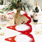1Set Christmas Table Runner Gnome Pattern Placemats Table Mat Seasonal Winter Holiday Kitchen Dining Table Decorations Home Party Supplies