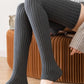 1Pair Thigh High Knit Leg Warmers Winter Warm Footless Long Boot Socks