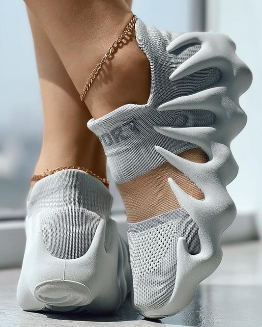 Mesh Patch Octopus Sneakers
