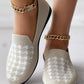 Houndstooth Breathable Casual Loafers
