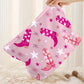 Pink Western Cowboy Boots Star Print Large Makeup Bag