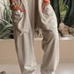 V Neck High Stretch Tapered Leg Casual Jumpsuit With Pockets
