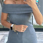 Off Shoulder Skinny Top
