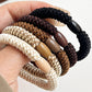 Camel 5Pcs Solid High Elastic Hair Tie