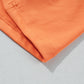 Russet Orange Colorblock Sleeveless Quarter Zip Collared Athletic Mini Dress