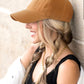 honey gold Patchwork Versatile Adjustable Baseball Cap