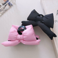 Pink Puffy Bow Knot Large Hair Clip