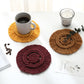 Camel Boho Macrame Woven Coaster