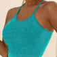 U Neck Racer Back Crop Active Top