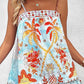Coconut Tree Pineapple Print Cami Dress