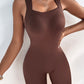 Seamless Square Neck Sleeveless Tank Top Tummy Control Bodysuit Romper