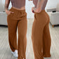 Casual Tied Detail Pants with Pocket