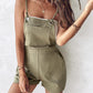 Pocket Design Tied Detail Spaghetti Strap Casual Romper