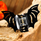 Black Halloween Bat Shape Hair Claw Clip