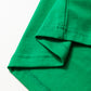 Bright Green Casual Plain Crew Neck Tee