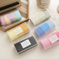 Pink Rainbow Colors High Elastic 15pcs/set Hair Tie