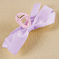 Orchid Petal Bow Decor Large Hair Claw Clip