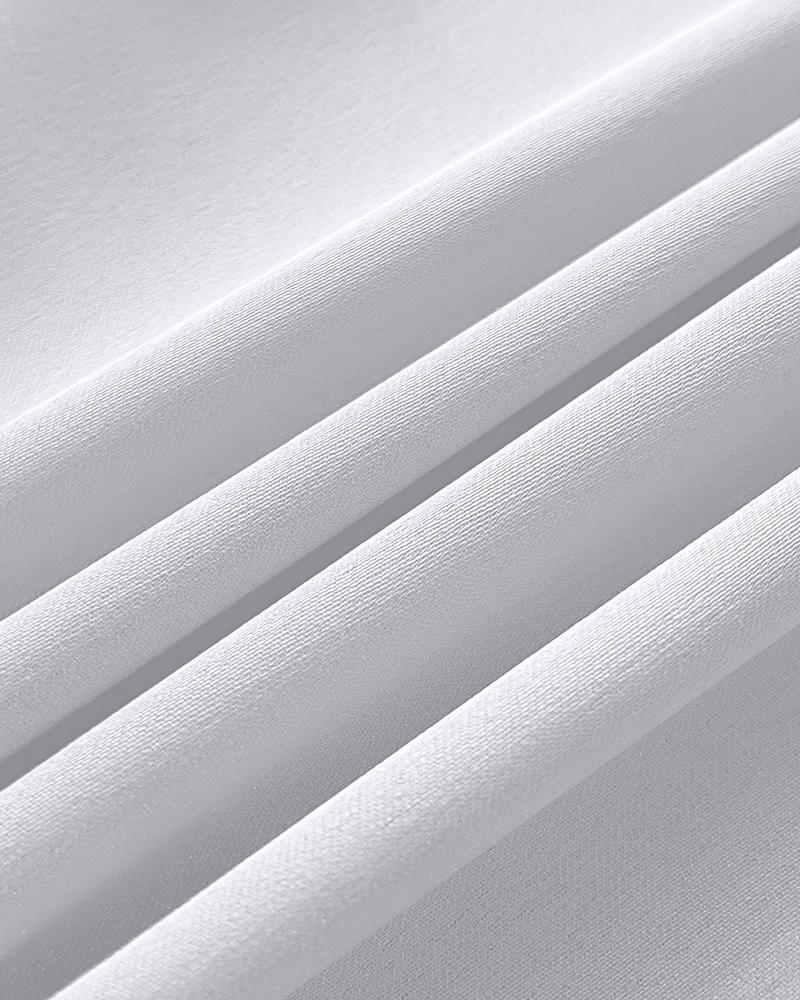 2 Pieces Outfit Weaving Textured Spaghetti Strap Crop Top and Casual Wide Leg Pants Set