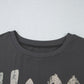Carbon Grey Vintage Yall Cowboy Boots Graphic Tee